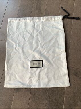 Gucci drawstring dust bag authentic